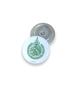 Mıgnatıslı Buton Rozet 58mm Filtekeli 5 Adet