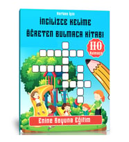 Herkes İçin İngilizce Kelime Öğreten Bulmaca Kitabı