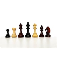 El Yapımı Şimşir Ahşap Satranç Taşı Özel At Büyük 90mm