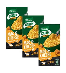 Knorr Cabuk Mac ve Cheese Peynirli Makarna 212 Gr x 3 Adet