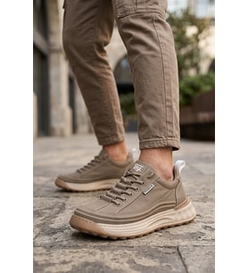 Buldozer 261437 Erkek Klasik Sneaker Haki
