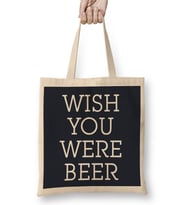 Wish You Were Beer Bez Çanta Uzun Saplı