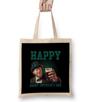 St Patricks Day Bez Çanta Uzun Saplı
