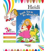 Heidi (Üçü Bir Arada Etkinlik Kitabı)