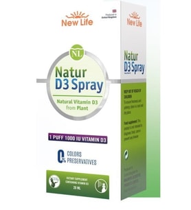 New Life Natur D3 Spray 1000 IU 20 ml