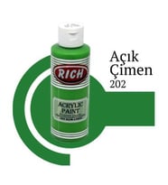 Rich Master Akrilik Boya 120 cc. 202 Açık Çimen 