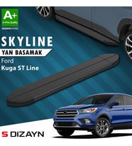 S-Dizayn Ford Kuga 2 ST-Line Skyline Siyah Yan Basamak 183 Cm 2017-2019 A+ Kalite