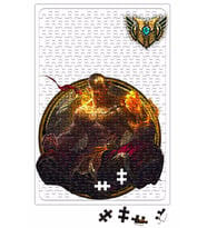 Leesin LoL League Of Legends Puzzle 240 Parça Yapboz