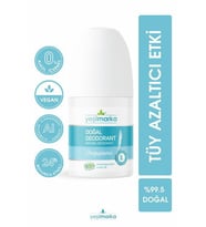 YEŞİL MARKA DOĞAL DEODORANT - PÜRÜZSÜZLEŞTİRİCİ (TÜY AZALTICI) 50 ML