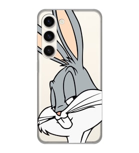 Samsung Galaxy S23 Uyumlu Bugs Bunny Desenli Şeffaf Telefon Kılıfı