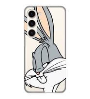 Samsung Galaxy S23 Uyumlu Bugs Bunny Desenli Şeffaf Telefon Kılıfı