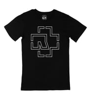Rammstein Logolu Siyah Tişört