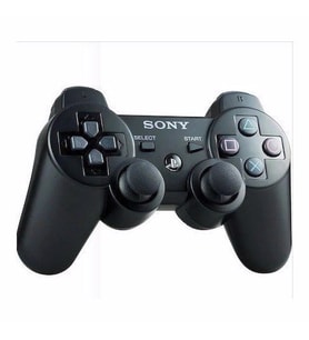 PS3 Kablosuz Joystick Kol Şarj Kablosu ile Birlikte (Siyah)