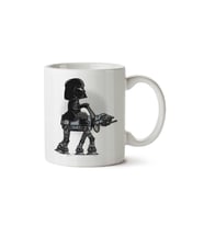 Dark Walker Darth Vader At At Star Wars İki Tarafı Baskılı Kupa Bardak