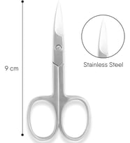 Lexroo Profesyonel Paslanmaz Çelik Tırnak Makası, 9 cm, Metalik Gri, MB-TIM-004