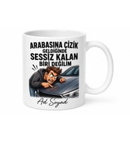 Gözü Gibi Baktığı Arabasına Çizik Gelen Sürücü İsyanı Kupa Bardak Hediye