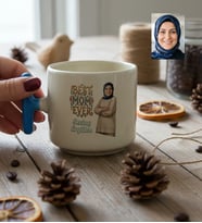 Kişiye Özel Karikatürlü Best Mom Ever Anneye Hediye T Kupa Anneler Günü Hediyesi