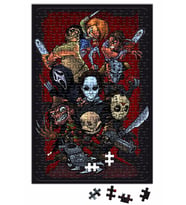 Estampa Assasinos De Filmes Feminina Korku Puzzle 240 Parça Yapboz