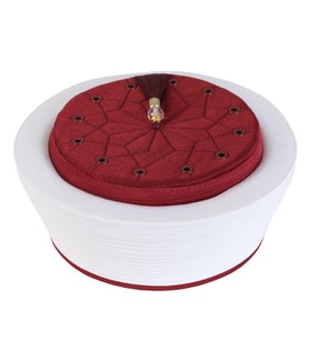 Endülüs  İmam Sarığı  Bordo-Keçe Üstü Cübbe Rengi Kumaş  174 gr