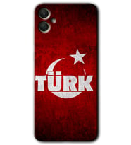 Galaxy A05 Kılıf HD Desen Baskılı Kılıf - Ayyıldız Türk