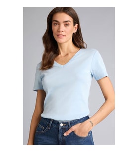 Defacto Basic Mavi Kadın T-Shirt I1080AZ/BE366