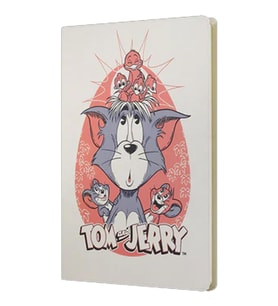 Mabbels Sert Kapak Butik Defter Tom And Jerry Krem 80 YP 15x21 DFT-388111