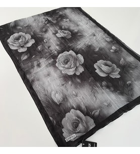 QASHKA Desenli Kraş Şal BCB0207