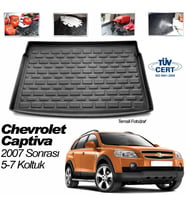 Chevrolet Captiva Bagaj Havuzu Paspası