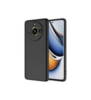 Realme 11 Pro Plus Uyumlu Kılıf Zore Mara Lansman Kapak (Siyah)
