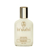 ST BARTH  Coconut Soğuk Sıkım Saf Hindistan Cevizi Vücut Saç ve Bronzlaşma Yağı