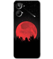 Realme 10 4G Kılıf HD Desen Baskılı Kılıf - Kanlı Ay