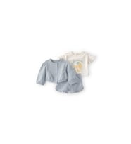 Carters Kız Bebek Alt Üst Set 1U529710 Mavi