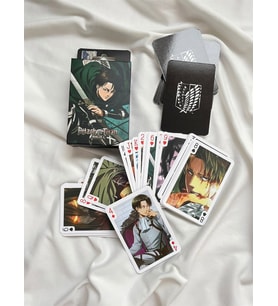 Attack On Titan İskambil Oyun Kartı