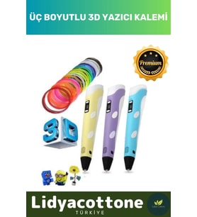 3d Pen Üç Boyutlu Yazıcı Kalem Printer Özel Üretim Bükülebilir ABS Plastik 3D Çocuk Renkli Filament