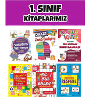 1.Sınıf Eğlendiren Öğreten Sevdiren Yardımcı Mükemmel Eğitim Seti