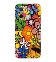 PrintiFy Xiaomi Redmi 12C ile Uyumlu Retro Color 2  Kamera Korumalı Şeffaf  Kılıf
