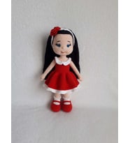 Gül Bebek Amigurumi Organik Oyuncak