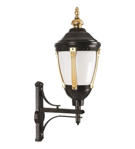 AVONNI BAP-68003-SOP Sarı/Siyah Boyalı Dış Mekan Aydınlatma E27 Aluminyum Polikarbon Cam 40x30cm
