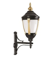 AVONNI BAP-68003-SOP Sarı/Siyah Boyalı Dış Mekan Aydınlatma E27 Aluminyum Polikarbon Cam 40x30cm