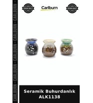 Özel Üretim Aromaterapi Dekoratif Uçucu Yağ Ev Aksesuarı Hediye Seramik Buhurdanlık ALK1138