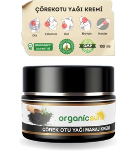 Çörek Otu Yağlı Masaj Kremi Kas Eklem 100 Ml