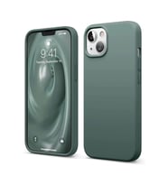 Newface Apple iPhone 14 Kılıf First Silikon - Koyu Yeşil