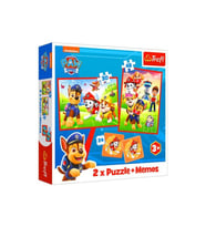 Puzzle 93337 Paw Patrol 2In1 3+ (1 Adet Fiyatıdır)
