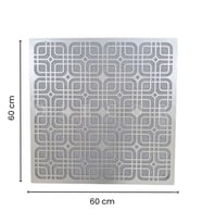 Led Döşenebilir Asma Tavan Uyumlu 60x60 Tavan Paneli (Gümüş)