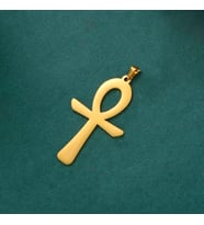925 Ayar Gümüş" Ankh" Gümüş Kolye Ucu