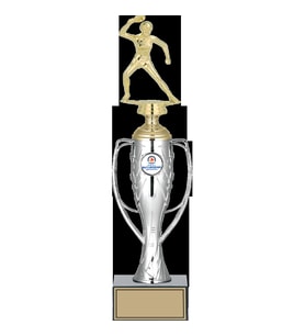 ODAK KUPA - Figürlü Kupalar - Masa Tenisi Kadın Figürlü Kupalar FG-025 B - 36 cm