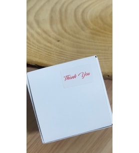 Thank You el Yazılı Yapışkanlı Etiket 20x15mm 200 Adet