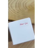 Thank You el Yazılı Yapışkanlı Etiket 20x15mm 200 Adet