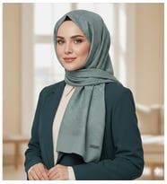 Aker Lyocell Naia Harmoni Şal 6070600 (Mint Yeşili)
