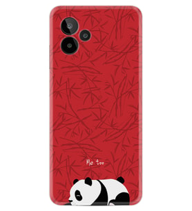 General Mobile GM 24 Pro Kılıf Resimli Desenli Silikon Platinium Series Sleeping Panda 1810
